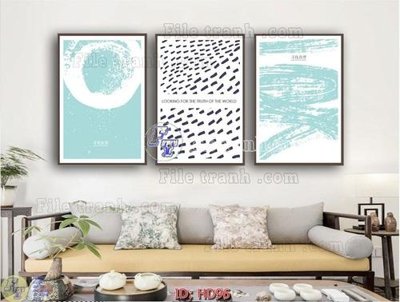 File in lụa File tranh hiện đại HD96 (hoa văn) File tranh hiện đại HD96