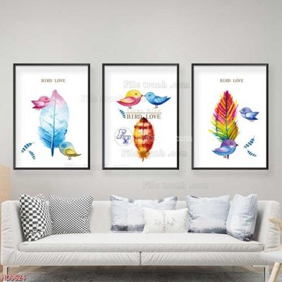 Tải file gốc File tranh bộ hiện đại HD9624 (để in lụa)