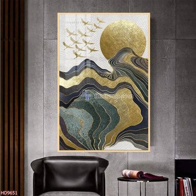 File in ấn cao cấp File tranh bộ hiện đại HD9651 (file gốc)