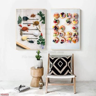 File gốc File tranh bộ hiện đại HD9652 (in ấn) màu sắc trung thực