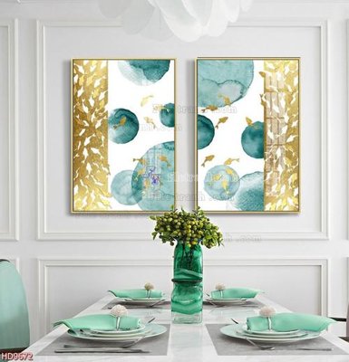 File gốc File tranh bộ hiện đại HD9672 (in lụa) tranh thuận buồm