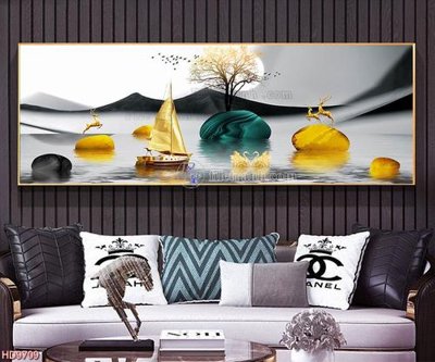 Tải file File tranh bộ hiện đại HD9709 (ảnh gốc) độ phân giải 300dpi