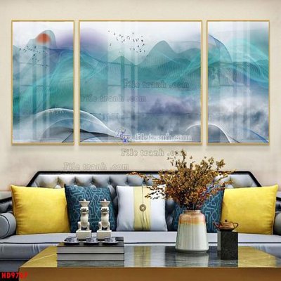 File gốc File tranh bộ hiện đại HD9767 (PNG) chất lượng cao