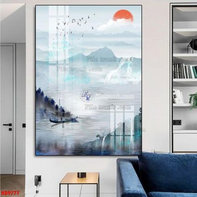 Tải file File tranh bộ hiện đại HD9777 (gốc) in nhanh