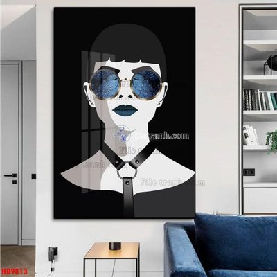 Tải file File tranh bộ hiện đại HD9813 (gốc) làm file quảng cáo