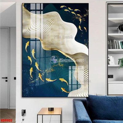 File in ấn File tranh bộ hiện đại HD9902 (bản gốc) sắc nét