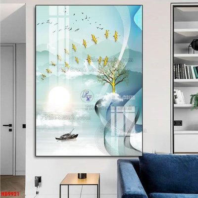 File gốc File tranh bộ hiện đại HD9921 (thiết kế) cho in ấn