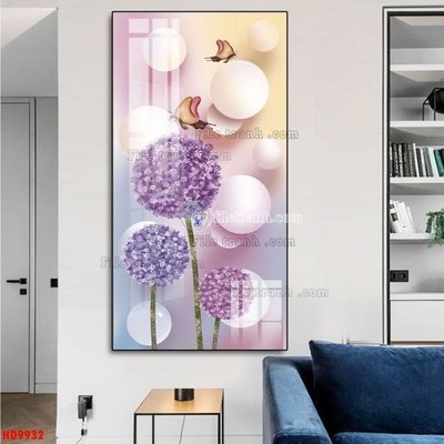 Tải file File tranh bộ hiện đại HD9932 (gốc) in tranh tráng gương