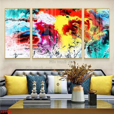 File gốc File tranh bộ hiện đại HD9966 (PNG) nền trong suốt