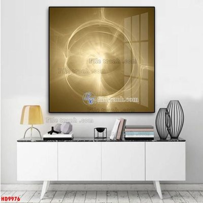 File in mica File tranh bộ hiện đại HD9976 (bản gốc) siêu trong