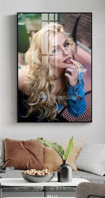 File in trần File tranh quán cắt tóc HR122 (bản gốc) phong cảnh