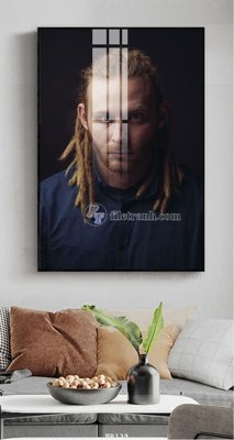 Hình ảnh file gốc in lụa File tranh quán cắt tóc HR139