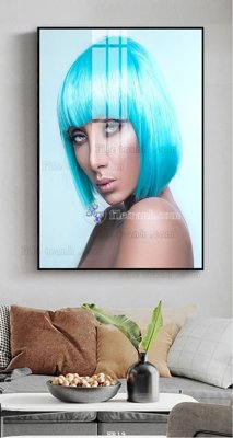 File gốc File tranh quán cắt tóc HR19 (ảnh chi tiết) để in ấn