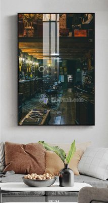 File gốc File tranh quán cắt tóc HR194 (PNG) trong suốt (transparent)