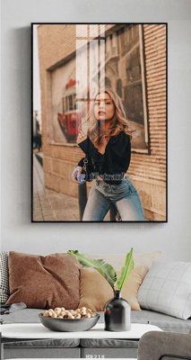 File gốc File tranh quán cắt tóc HR218 (trang trí) phòng ngủ