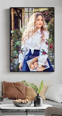 File gốc File tranh quán cắt tóc HR234 (cho in ấn) độc quyền