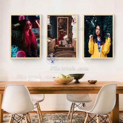 Tải về file tranh gốc File tranh quán cắt tóc HR283 (để in quảng cáo)