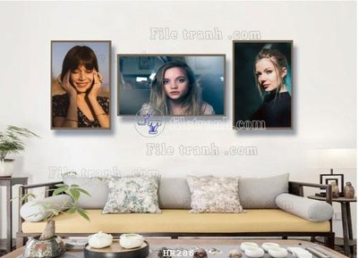 File gốc File tranh quán cắt tóc HR286 (dành cho quảng cáo)