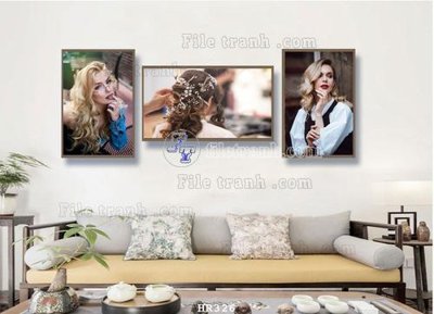 File in ấn File tranh quán cắt tóc HR326 (bản gốc) chất lượng cao