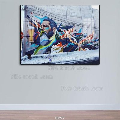 File PSD File tranh quán cắt tóc HR57 (nguyên bản) cho thiết kế