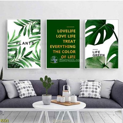 File PSD File tranh treo hiện đại K121 (bản gốc) đã tách nền