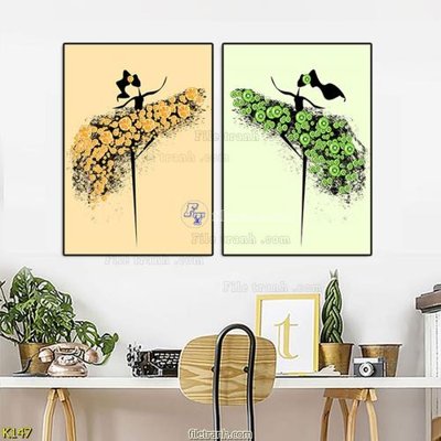 File in ấn File tranh treo hiện đại K147 chuyên nghiệp