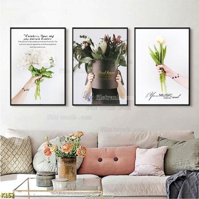 File PSD File tranh treo hiện đại K152 (gốc) cho designer