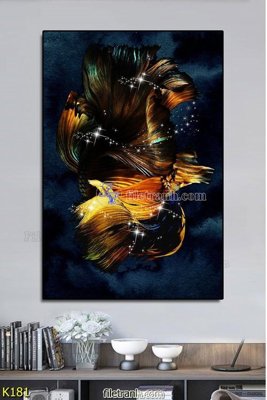 Chi tiết file gốc File tranh treo hiện đại K181 (cho in tráng gương)