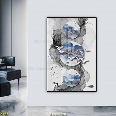 Tải file File tranh treo hiện đại K183 (ảnh gốc) file TIFF