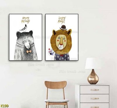 File tranh File tranh treo hiện đại K199 (gốc) in trên kính