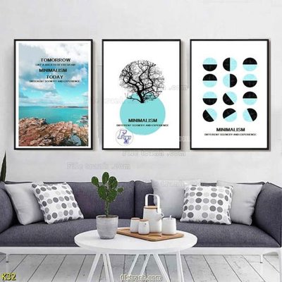 File gốc File tranh treo hiện đại K32 (in tráng gương) nghệ thuật