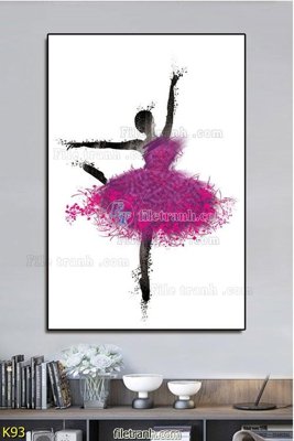 File gốc File tranh treo hiện đại K93 (in mica) làm quà tặng