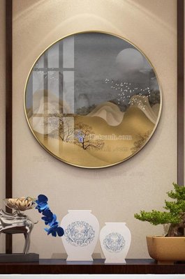 File tranh gốc File tranh hiện đại pha lê gương KF100001 (bản đẹp) độc quyền