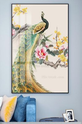 File ảnh File tranh hiện đại pha lê gương KF100007 (gốc) cho trang trí nội thất