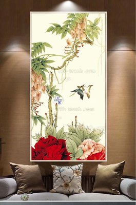 File ảnh File tranh hiện đại pha lê gương KF100013 (gốc) in Hiflex