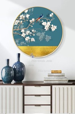 File in trần File tranh hiện đại pha lê gương KF100066 (bản gốc) đại dương