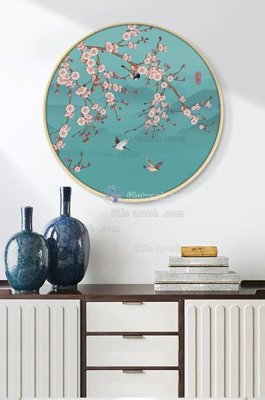 File tranh quảng cáo File tranh hiện đại pha lê gương KF100070 (file gốc) chuyên nghiệp