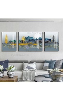 File gốc File tranh hiện đại pha lê gương KF100077 (in ấn) không giới hạn