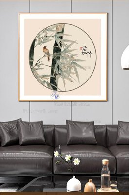 File gốc in ấn File tranh hiện đại pha lê gương KF100113 độ phân giải cao