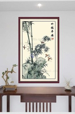 File ảnh File tranh hiện đại pha lê gương KF100135 (gốc) dùng in Pano