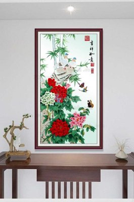 File tranh trang trí File tranh hiện đại pha lê gương KF100142 (file gốc)