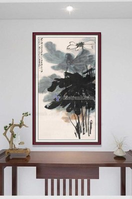 File gốc File tranh hiện đại pha lê gương KF100156 (phong cách) tối giản