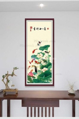 File tranh File tranh hiện đại pha lê gương KF100157 (ảnh gốc) chi tiết rõ ràng