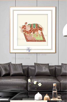 Download file gốc File tranh hiện đại pha lê gương KF100181 (độ nét cao)