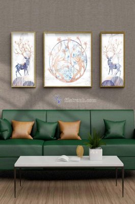 File tranh File tranh hiện đại pha lê gương KF100241 (gốc) in backlit film