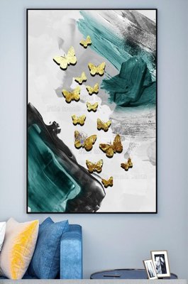 Chi tiết file ảnh File tranh hiện đại pha lê gương KF100242 sắc nét