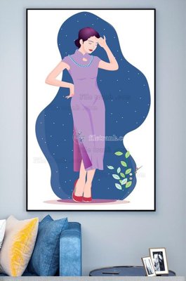 Download file tranh PSD File tranh hiện đại pha lê gương KF100244 để chỉnh sửa