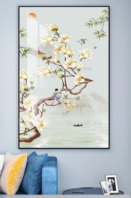 Download file gốc File tranh hiện đại pha lê gương KF100255 (in mica) logo