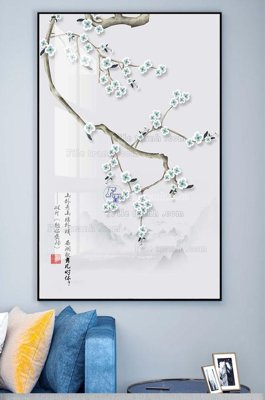 Tải file File tranh hiện đại pha lê gương KF100256 (gốc) chủ đề tâm linh