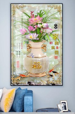 Tải file File tranh hiện đại pha lê gương KF100265 (gốc) in nhanh